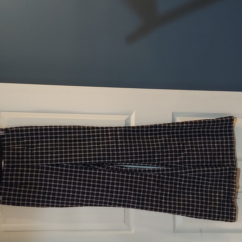Aeropostale Pull-on Dark Academia‎ Plaid Flared Pants Small